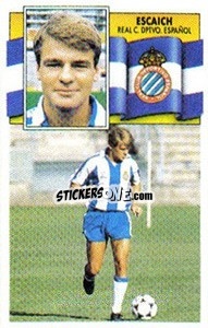 Sticker Escaich - Liga Spagnola 1990-1991
 n. 136 - Colecciones ESTE