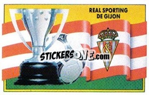 Sticker Escudo y bandera - Liga Spagnola 1990-1991
 - Colecciones ESTE