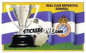 Sticker Escudo y bandera - Liga Spagnola 1990-1991
 n. 119 - Colecciones ESTE