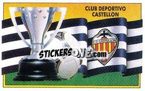 Cromo Escudo y bandera - Liga Spagnola 1990-1991
 - Colecciones ESTE