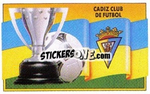 Sticker Escudo y bandera - Liga Spagnola 1990-1991
 - Colecciones ESTE