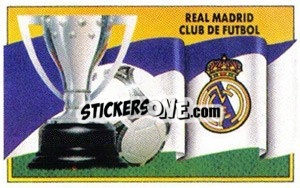 Sticker Escudo y bandera - Liga Spagnola 1990-1991
 - Colecciones ESTE