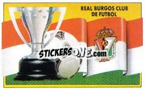 Sticker Escudo y bandera - Liga Spagnola 1990-1991
 - Colecciones ESTE