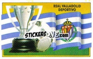 Cromo Escudo y bandera - Liga Spagnola 1990-1991
 - Colecciones ESTE