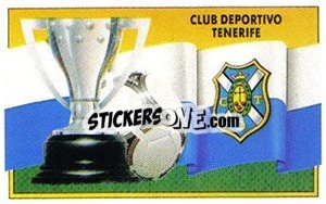 Sticker Escudo y bandera - Liga Spagnola 1990-1991
 - Colecciones ESTE