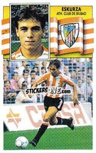 Sticker Eskurza - Liga Spagnola 1990-1991
 - Colecciones ESTE