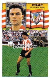 Sticker Estibariz - Liga Spagnola 1990-1991
 n. 50 - Colecciones ESTE