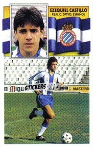 Sticker Ezequiel Castillo - Liga Spagnola 1990-1991
 n. 127 - Colecciones ESTE