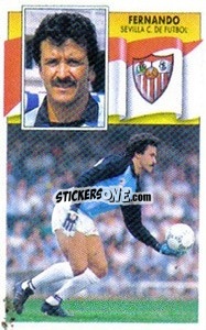 Sticker Fernando - Liga Spagnola 1990-1991
 n. 280 - Colecciones ESTE