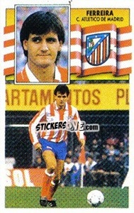 Sticker Ferreira - Liga Spagnola 1990-1991
 n. 186 - Colecciones ESTE