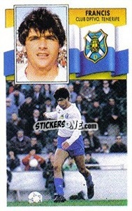 Sticker Francis - Liga Spagnola 1990-1991
 - Colecciones ESTE