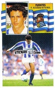 Sticker Fuentes - Liga Spagnola 1990-1991
 n. 315 - Colecciones ESTE