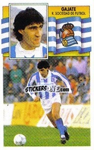 Sticker Gajate - Liga Spagnola 1990-1991
 - Colecciones ESTE