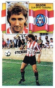 Sticker Gilson (coloca) - Liga Spagnola 1990-1991
 - Colecciones ESTE