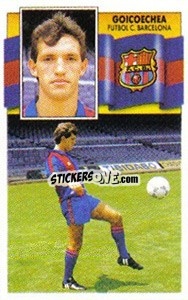 Sticker Goicoechea - Liga Spagnola 1990-1991
 - Colecciones ESTE