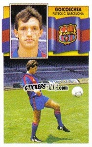 Sticker Goicoechea - Liga Spagnola 1990-1991
 n. 21 - Colecciones ESTE