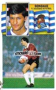 Sticker González - Liga Spagnola 1990-1991
 - Colecciones ESTE