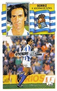 Cromo Górriz - Liga Spagnola 1990-1991
 n. 304 - Colecciones ESTE