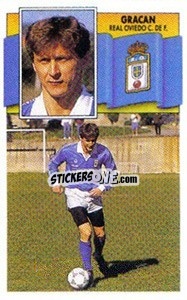 Sticker Gracan - Liga Spagnola 1990-1991
 - Colecciones ESTE