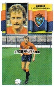 Sticker Grimes (coloca) - Liga Spagnola 1990-1991
 - Colecciones ESTE