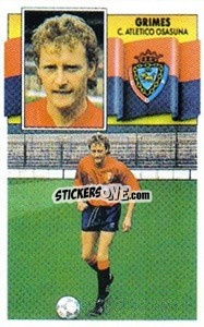 Cromo Grimes (coloca) - Liga Spagnola 1990-1991
 - Colecciones ESTE