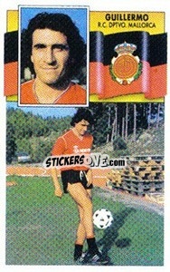 Cromo Guillermo - Liga Spagnola 1990-1991
 - Colecciones ESTE