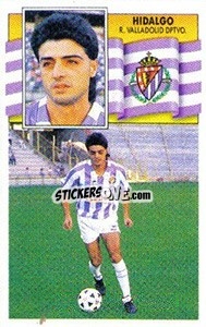 Sticker Hidalgo - Liga Spagnola 1990-1991
 - Colecciones ESTE