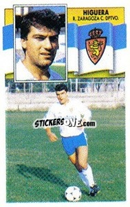 Sticker Higuera - Liga Spagnola 1990-1991
 - Colecciones ESTE