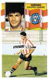 Sticker Hurtado (coloca) - Liga Spagnola 1990-1991
 n. 180 - Colecciones ESTE