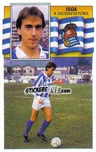 Sticker Igoa - Liga Spagnola 1990-1991
 - Colecciones ESTE