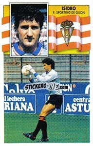 Cromo Isidro - Liga Spagnola 1990-1991
 - Colecciones ESTE