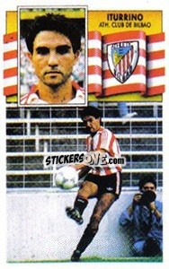 Sticker Iturrino - Liga Spagnola 1990-1991
 - Colecciones ESTE