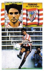Cromo Iturrino - Liga Spagnola 1990-1991
 n. 51 - Colecciones ESTE