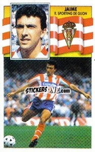 Cromo Jaime - Liga Spagnola 1990-1991
 - Colecciones ESTE