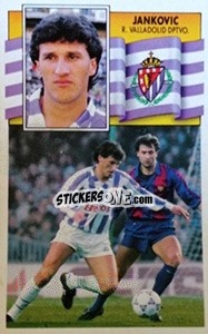 Sticker Jankovic - Liga Spagnola 1990-1991
 n. 371 - Colecciones ESTE