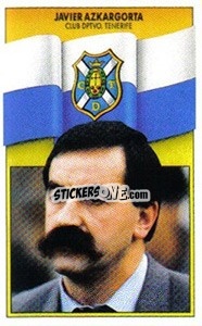Sticker Javier Azkargorta (Entrenador) - Liga Spagnola 1990-1991
 n. 320 - Colecciones ESTE