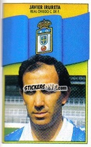 Cromo Javier Irureta (Entrenador) - Liga Spagnola 1990-1991
 - Colecciones ESTE