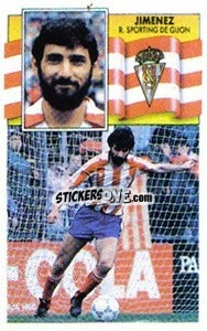 Sticker Jiménez - Liga Spagnola 1990-1991
 - Colecciones ESTE