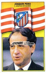 Cromo Joaquín Peiró (Entrenador) - Liga Spagnola 1990-1991
 n. 182 - Colecciones ESTE