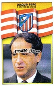 Cromo Joaquín Peiró (Entrenador) - Liga Spagnola 1990-1991
 - Colecciones ESTE