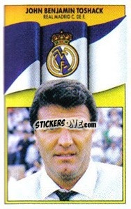 Sticker John Benjamin Toshack - Liga Spagnola 1990-1991
 - Colecciones ESTE