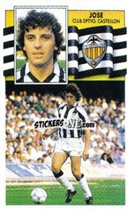 Sticker José - Liga Spagnola 1990-1991
 n. 114 - Colecciones ESTE