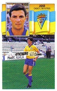 Sticker José - Liga Spagnola 1990-1991
 n. 95 - Colecciones ESTE