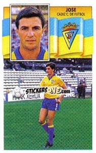 Figurina José - Liga Spagnola 1990-1991
 - Colecciones ESTE