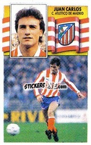 Cromo Juan Carlos - Liga Spagnola 1990-1991
 - Colecciones ESTE