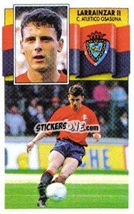 Cromo Larrainzar II - Liga Spagnola 1990-1991
 - Colecciones ESTE