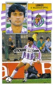 Sticker Lemos - Liga Spagnola 1990-1991
 - Colecciones ESTE