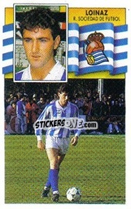 Sticker Loinaz - Liga Spagnola 1990-1991
 - Colecciones ESTE