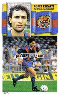 Cromo López Rekarte - Liga Spagnola 1990-1991
 n. 7 - Colecciones ESTE