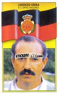 Cromo Lorenzo Serra (Entrenador) - Liga Spagnola 1990-1991
 - Colecciones ESTE